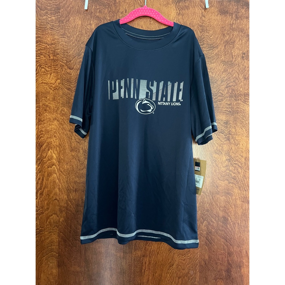 NEW Threads 91 T-Shirt Kids Size L 12/14 Navy Blue Penn State Nittany Lions Tee